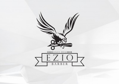 logo EZIO barber_logoceleb